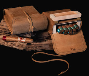 Cigar Luggage Small Hand-Held Satchel "CL-1"