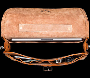 Cigar Luggage Fourteener Thin Leather Briefcase "CL-7"