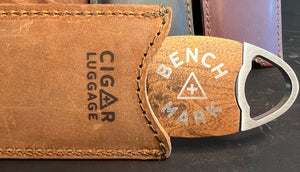 Cigar Luggage Cutter Case with Benchmark Perfecto Cutter