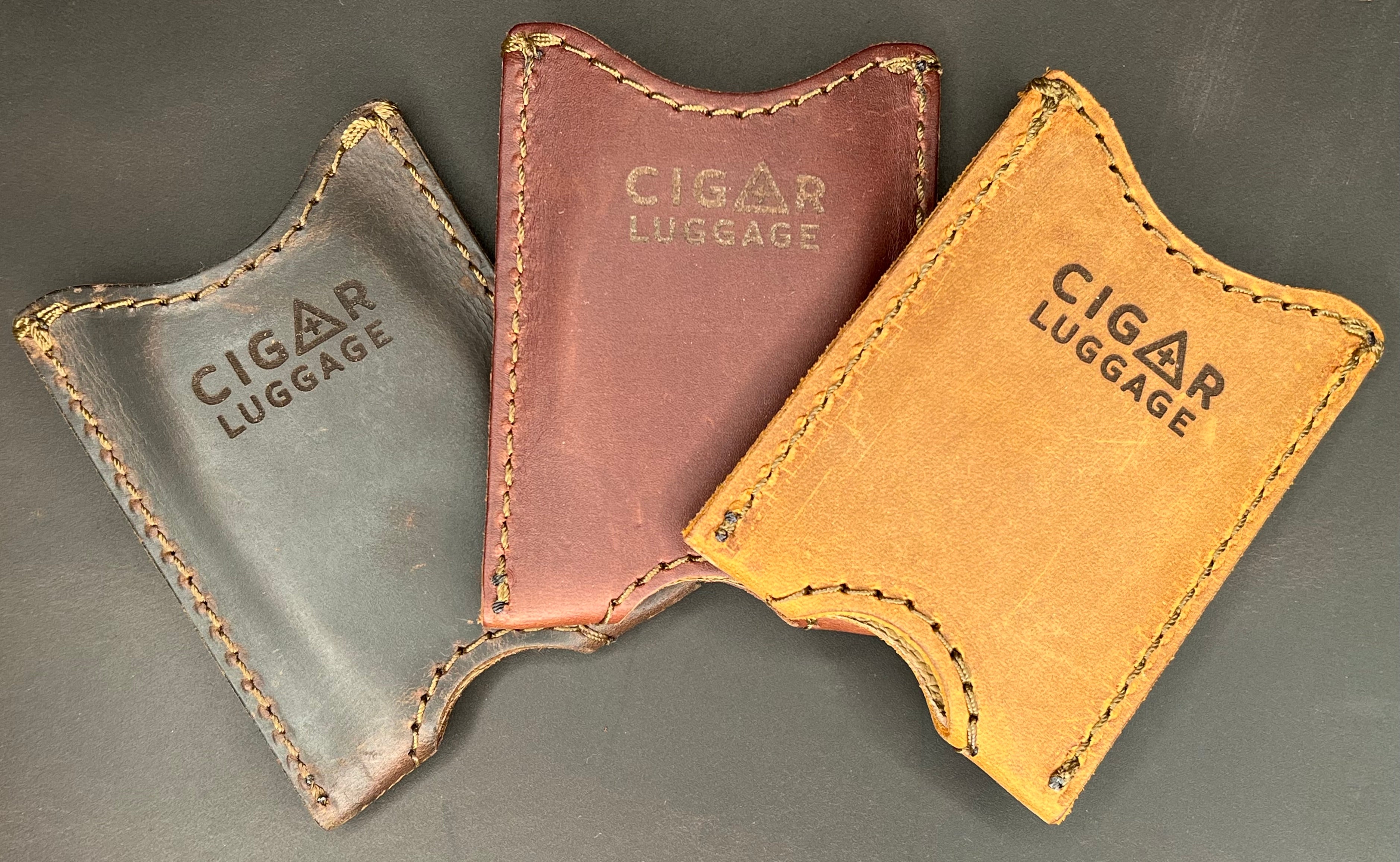Cigar Luggage Cutter / Lighter Sleeve Case