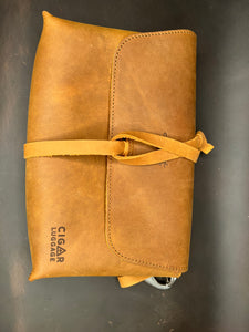 Cigar Luggage Harlow Leather Slip Case